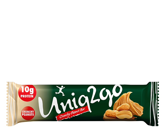 Uniq2go Crunchy Peanuts Midi Protein Bar