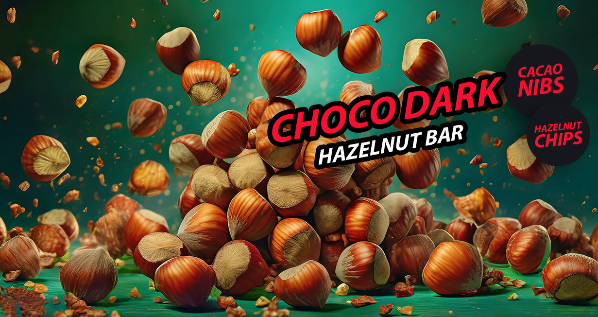 Chocodark Hazelnut Protein bar