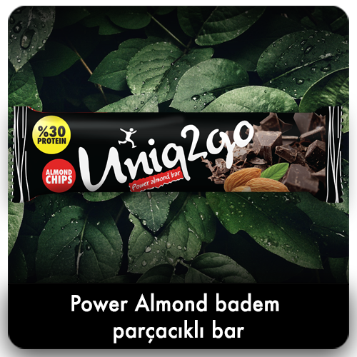 Uniq2go Power Almond bar